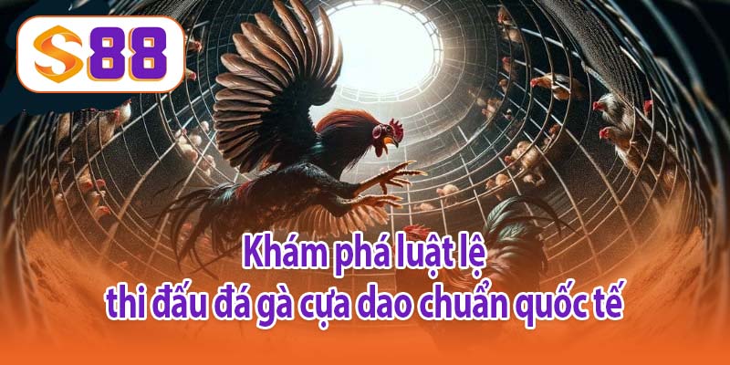 Khám phá luật lệ thi đấu đá gà cựa dao chuẩn quốc tế
