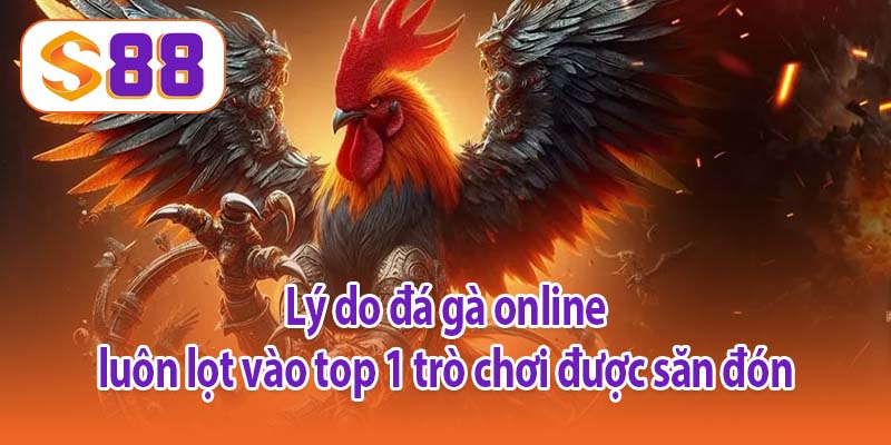 Lý do đá gà online luôn lọt vào top 1 trò chơi được săn đón